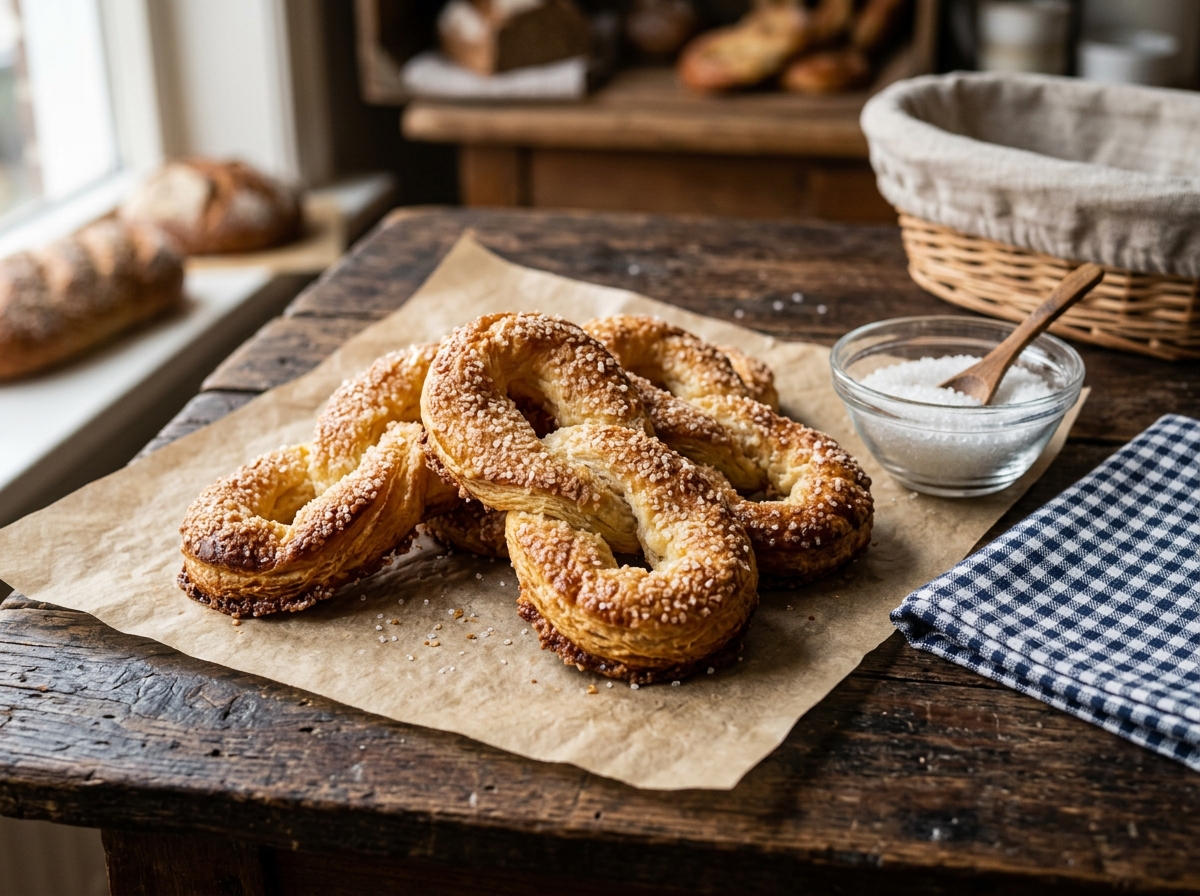 Traditional Dutch Krakelingen (Sweet Pretzel Cookies)