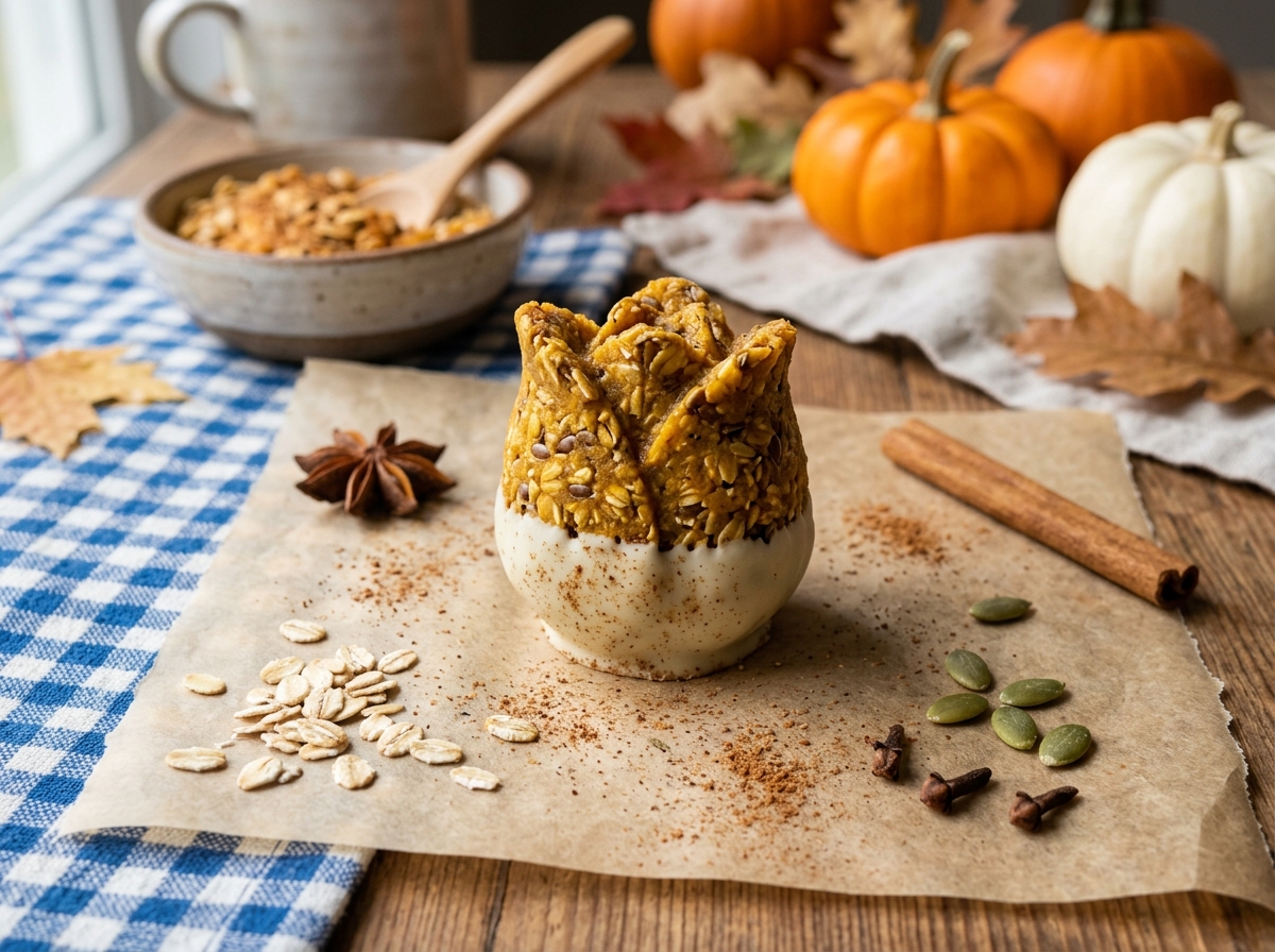 Signature Tulip Energy Bites – Pumpkin Oat & White Chocolate (Pack of 4)